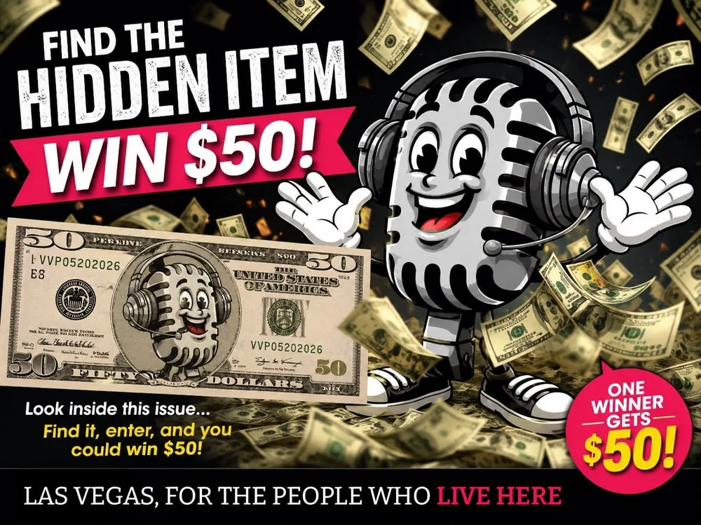 Find the hidden item in The Pulse and win $50 cash — with Vegas Mic